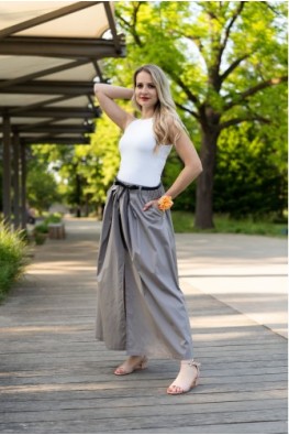 MAXI SUKNĚ LAURA zemitá