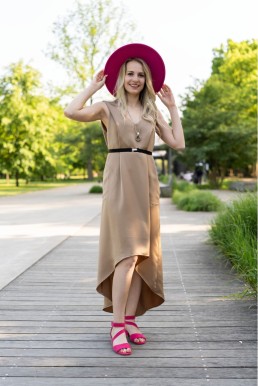 ŠATY ROSE karamel