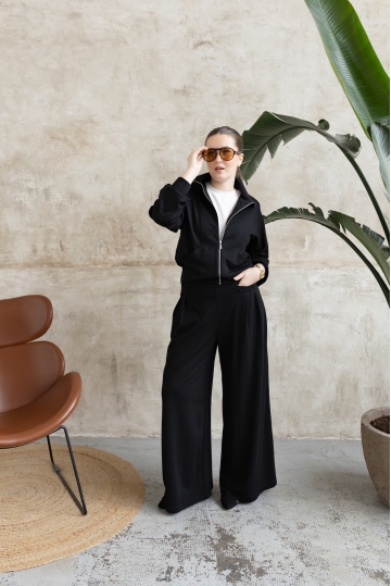 Široké kalhoty ALMA black