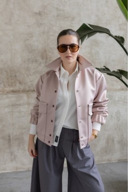 Bunda/bomber CHILL JACKET Rose Latte