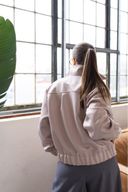 Bunda/bomber CHILL JACKET Rose Latte