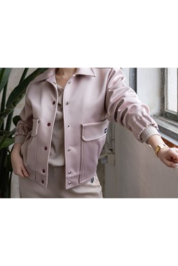 Bunda/bomber CHILL JACKET Rose Latte