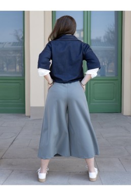 Culotte kalhoty Pařížanky šalvěj