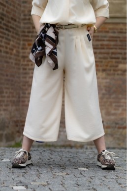 Culotte kalhoty Pařížanky VANILLA - LIMITKA