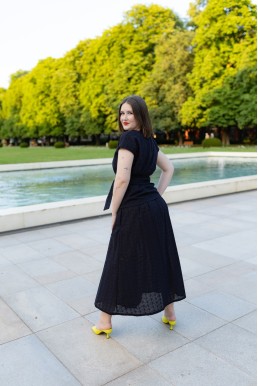 Zavazovací TOP/halenka ZARA Madeira Black