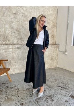 Bomber ALMA černá s potiskem