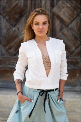 BOMBER/KOŠILE LAURA WHITE