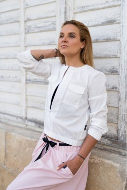 BOMBER/KOŠILE LAURA WHITE